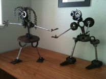 Robot Sculptures 6 small