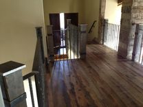 Rustic Forged Handrail With Wood Posts 3 small