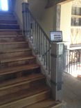 Rustic Forged Handrail With Wood Posts 1 small