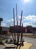 Drilling Pipes Shopping Center Art Piece 2 small