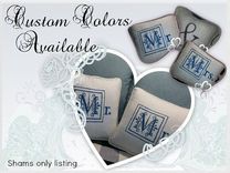 Set Of 2, Mr. And Mrs. Pillows In New Special Embroidery Block Font 3 small