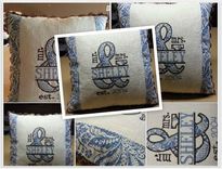 Beautiful 18 Mr & Mrs Ampersand Decorative Pillow 1 small