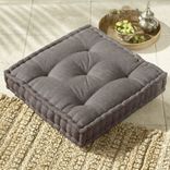 French Tufted Seat Cushions, Great For Floor, Chairs, Outdoor, Picnics, Kids Or Adults 3 small