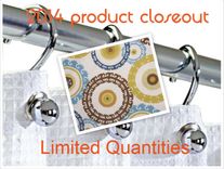Custom Shower Curtain-- Standard Sized  (71"W X 72"L) 1 small