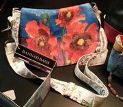 Crossbody, Satchel, Fine Art Handbag Featuring Original Acrylic Poppy Art 6 small