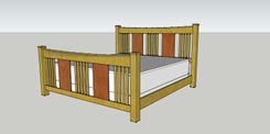 Farmhouse Bed 4 small