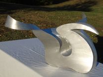 Abstract Metal Sculpture 2 small