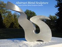 Abstract Metal Sculpture 1 small