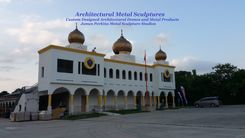 Architectural Domes / Commercial Installations / Metal Sculptures 4 small