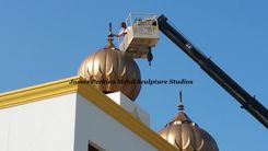 Architectural Domes / Commercial Installations / Metal Sculptures 3 small