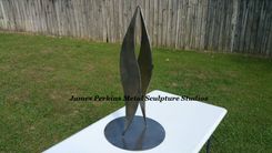 The "Walk" Steel Metal Sculpture 4 small