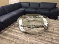 Free Wave Table Base Sculpture With Glass Top 3 small
