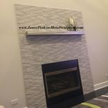 Modern Stainless Steel Fireplace Mantels 1 small