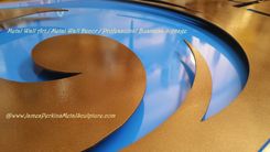 Pheonix Metal Wall Sculpture / Metal Wall Art . Professional Business Signage 3 small
