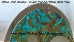 Martial Arts Metal Wall Sculptures & Metal Decor 2 small