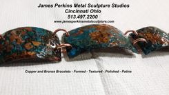 Copper Bracelets 2 small