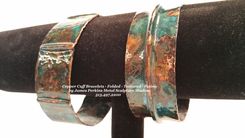 Copper Cuff Bracelets 1 small