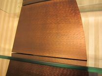 Metal Wall Art / Curves Decor / Steel Shelf Sculpture 4 small