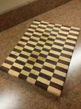 Checkerboard Walnut And Maple Cutting Board 2 small