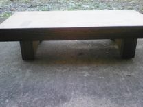 Teak Bathroom Footstool 2 small