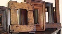 An Artistic Approach On A Arts And Crafts Picture Frame/Mirror Frame 1 small