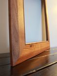 Butternut Beaded Beveled Mirror Frame 3 small