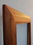Butternut Beaded Beveled Mirror Frame 2 small