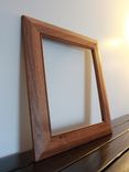 Butternut Beaded Beveled Mirror Frame 5 small