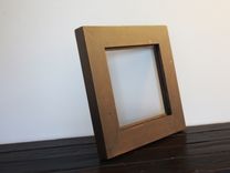 Oversize Cherry Beveled Picture Frame/ Mirror Frame 4 small