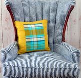 Indigo And White Fanback Chair 1 small