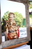 Marquetry Portrait Inlay In Mirror With Barnwood Frame 1 small