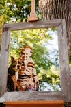 Marquetry Portrait Inlay In Mirror With Barnwood Frame 2 small