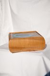 Keepsake Box With Peacock Feather Marquetry Turquoise Inlay 2 small