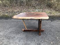 Mid Century Modern George Nakashima Inpired Side Table 2 small