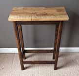 Coffee Table | Entry End Side Table Made From Reclaimed Barn Wood 1 small