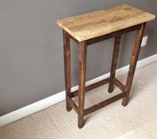 Coffee Table | Entry End Side Table Made From Reclaimed Barn Wood 2 small