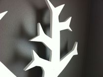 Modern Tree Coat Rack - Minimalist Style Unique & Functional Wall Art 2 small