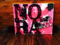 Custom Painted, Melted And Threaded Art. Personalized! One Of A Kind! 3 small
