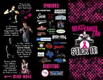 Brochure For, "Breast Cancer Can Stick It!" 2 small