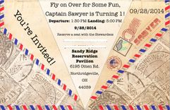 Paper Airplane Birthday Invitation 1 small