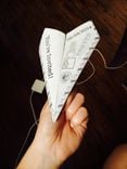 Paper Airplane Birthday Invitation 2 small