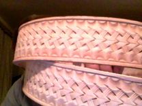 Stamped Leather Belt 2 small