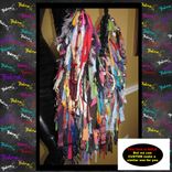 Ultra Fringe Purse Funky, Explosion Of Color,Unique,Handbag,Tote,Custom Made,Funky,Multi Color 2 small