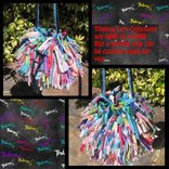 Round Fringe Purse,Beads,Mixed Colors,Upcycled,Custom Made,One Of A Kind, Shoulder Bag,Handbag 3 small