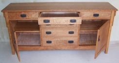 Solid Cherry Arts & Crafts Buffet 2 small