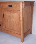 Solid Cherry Arts & Crafts Buffet 3 small