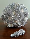 Brooch Bouquet - Custom Made Wedding Bouquet 1 small