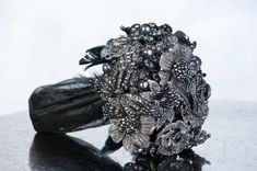 Brooch Bouquet - Custom Made Wedding Bouquet 4 small