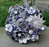 Brooch Bouquet - Custom Made Wedding Bouquet 1 small