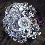 Brooch Bouquet - Custom Made Wedding Bouquet 2 small